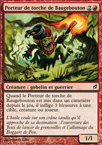 MTG [FR] LRW 185 PORTEUR DE TORCHE DE BAUGEBOUTON (CREATURE : GOBELIN ET GUERRIER)