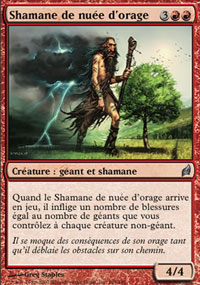 MTG [FR] LRW 195 SHAMANE DE NUEE D'ORAGE (CREATURE : GEANT ET SHAMANE)