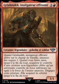 MTG [FR] LTR 0134 GRISHN&Aacute;KH, INSTIGATEUR EFFRONTE