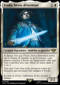 MTG [FR] LTR 0289 FRODO, HEROS DETERMINE
