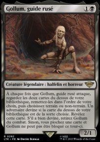 MTG [FR] LTR 0292 GOLLUM, GUIDE RUSE