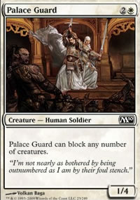 MTG [FR] M10 023 GARDE DU PALAIS (CREATURE : HUMAIN ET SOLDAT)
