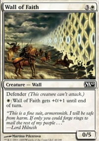 MTG [FR] M10 040 MUR DE FOI (CREATURE : MUR)