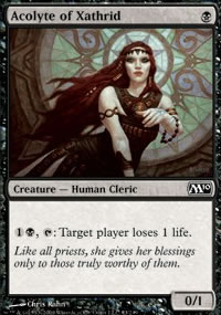 MTG [FR] M10 083 ACOLYTE DE XATHRID (CREATURE : HUMAIN ET CLERC)