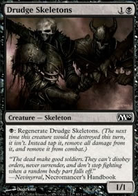 MTG [FR] M10 095 SQUELETTES SERVILES (CREATURE : SQUELETTE)