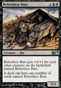 MTG [FR] M10 108 RATS IMPLACABLES (CREATURE : RAT)