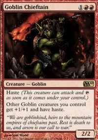 MTG [FR] M10 139 CHEF DE CLAN GOBELIN (CREATURE : GOBELIN)