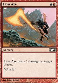 MTG [FR] M10 145 HACHE DE LAVE (RITUEL)