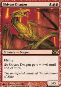 MTG [FR] M10 156 DRAGON SHIVAN (CREATURE : DRAGON)
