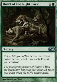 MTG [FR] M10 187 HURLEMENT DE LA MEUTE NOCTURNE (RITUEL)