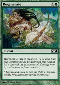 MTG [FR] M10 202 REGENERER (ÉPHEMERE)