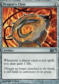MTG [FR] M10 210 GRIFFE DU DRAGON (ARTEFACT)