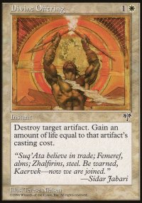 MTG [FR] MIR 011 OFFRANDE DIVINE (&Eacute;PHEMERE)