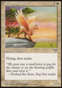 MTG [FR] MIR 013 GRIFFON DE L'&Eacute;KOUNDOU (CREATURE : GRIFFON)