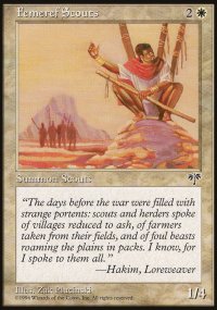 MTG [FR] MIR 019 &Eacute;CLAIREURS FEMEIREFS (CREATURE : HUMAIN ET ECLAIREUR)