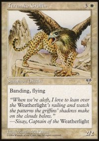 MTG [FR] MIR 043 GRIFFON DE LA TEREMKO (CREATURE : GRIFFON)