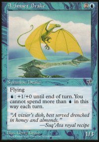 MTG [FR] MIR 053 DRAKON DE L'AZIMAIET (CREATURE : DRAKON)