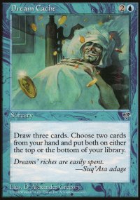 MTG [FR] MIR 062 CACHE DES REVES (RITUEL)