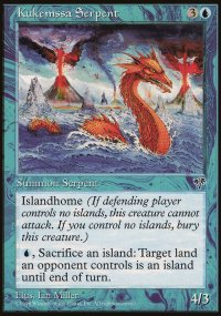 MTG [FR] MIR 072 GRAND SERPENT DE LA KOUKEMSSA (CREATURE : GRAND SERPENT)