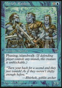 MTG [FR] MIR 075 PILLARDS ONDINS (CREATURE : ONDIN ET SOLDAT)