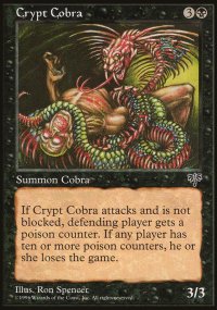 MTG [FR] MIR 114 COBRA DES CRYPTES (CREATURE : SERPENT)