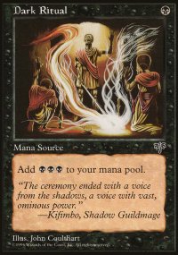 MTG [FR] MIR 116 MESSE NOIRE (&Eacute;PHEMERE)