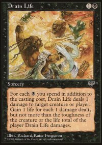 MTG [FR] MIR 118 DRAIN DE VIE (RITUEL)