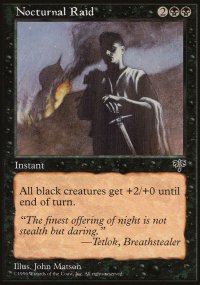 MTG [FR] MIR 132 RAID NOCTURNE (&Eacute;PHEMERE)