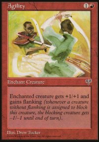 MTG [FR] MIR 154 AGILITE (ENCHANTEMENT : AURA)