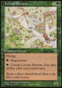MTG [FR] MIR 226 NUEE DE SAUTERELLES (CREATURE : INSECTE)