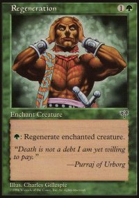 MTG [FR] MIR 236 REGENERATION (ENCHANTEMENT : AURA)