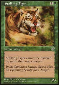 MTG [FR] MIR 243 TIGRE EN CHASSE (CREATURE : CHAT)