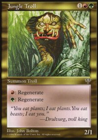MTG [FR] MIR 269 TROLL DES JUNGLES (CREATURE : TROLL)