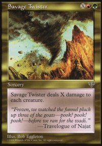 MTG [FR] MIR 280 TORNADE SAUVAGE (RITUEL)