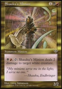 MTG [FR] MIR 283 MIGNON DE SHAUK&Uacute; (CREATURE : HUMAIN ET MIGNON)