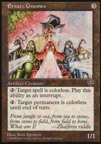 MTG [FR] MIR 301 ERSATZ DE GNOMES (CREATURE-ARTEFACT : GNOME)