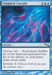 MTG [FR] MRD 052 CASCADE TEMPORELLE (RITUEL)