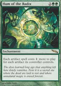 MTG [FR] MRD 122 BOURDONNEMENT DU RADIX (ENCHANTEMENT)