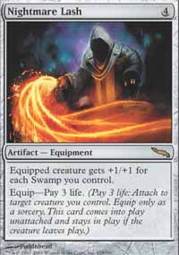 MTG [FR] MRD 219 FOUET DE CAUCHEMAR (ARTEFACT : EQUIPEMENT)