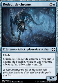 MTG [FR] ONE 045/271 RODEUR DE CHROME (CREATURE-ARTEFACT : PHYREXIAN ET CHAT)