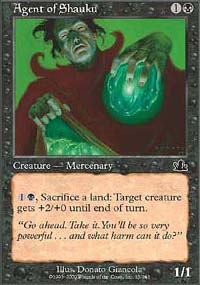 MTG [FR] PCY 055 AGENT DE SHAUK&Uacute; (CREATURE : HUMAIN ET MERCENAIRE)