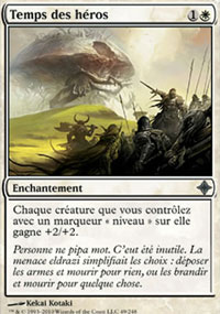 MTG [FR] ROE 049 TEMPS DES HEROS (ENCHANTEMENT)