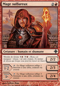 MTG [FR] ROE 137 MAGE SULFUREUX (CREATURE : HUMAIN ET SHAMANE)