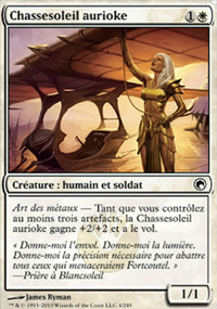MTG [FR] SOM 004 CHASSESOLEIL AURIOKE (CREATURE : HUMAIN ET SOLDAT)