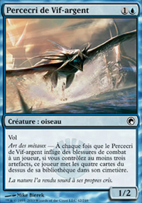 MTG [FR] SOM 042 PERCECRI DE VIF-ARGENT (CREATURE : OISEAU)