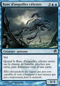 MTG [FR] SOM 044 BANC D'ANGUILLES CELESTES (CREATURE : POISSON)
