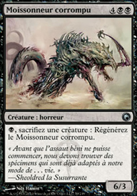 MTG [FR] SOM 059 MOISSONNEUR CORROMPU (CREATURE : HORREUR)