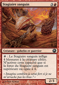 MTG [FR] SOM 085 STAGIAIRE SANGUIN (CREATURE : GOBELIN ET GUERRIER)