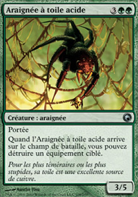 MTG [FR] SOM 108 ARAIGNEE A TOILE ACIDE (CREATURE : ARAIGNEE)