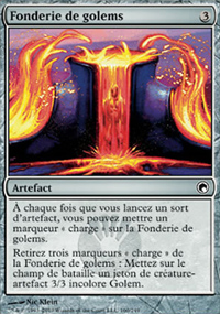 MTG [FR] SOM 160 FONDERIE DE GOLEMS (ARTEFACT)